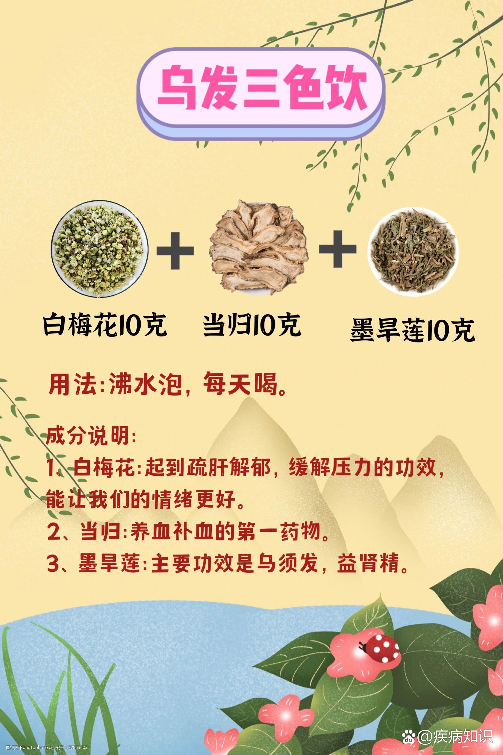 《皇帝内经》白发变黑发,几个小妙招