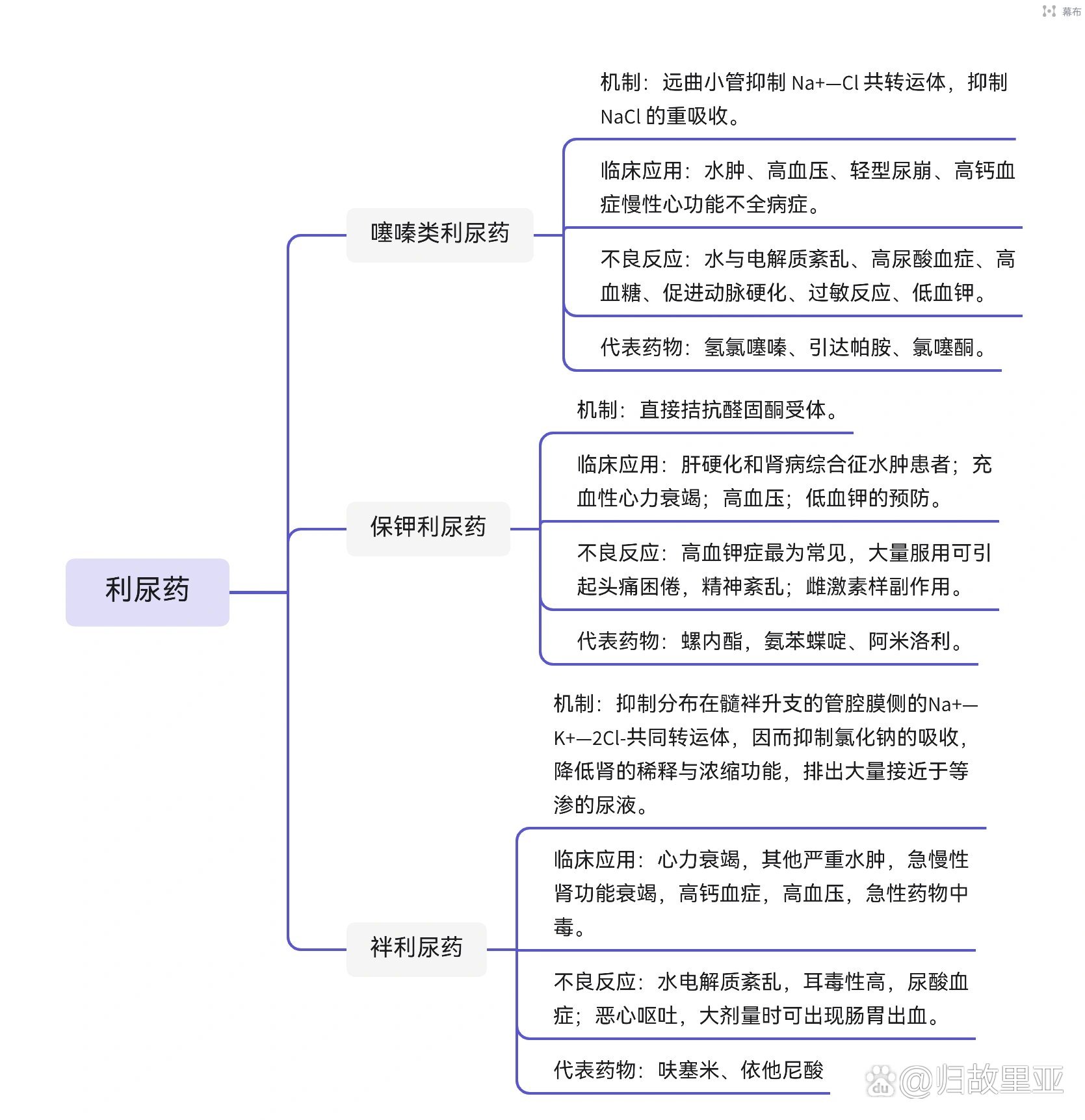 高血压知识点思维导图图片