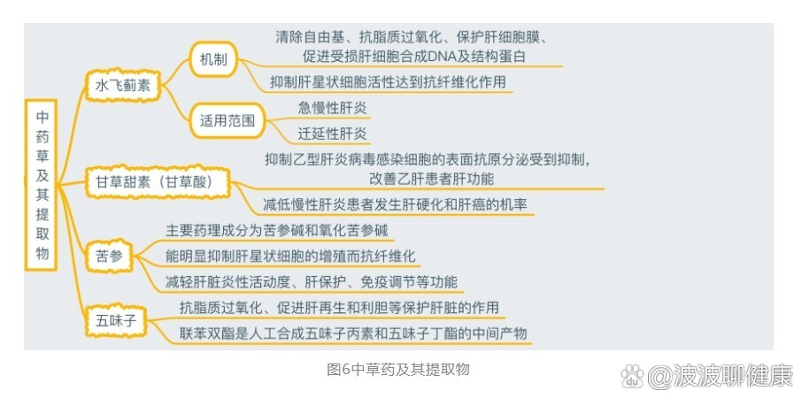  br>利胆类保肝药  br>中草药及其提取物  br>降酶类---联苯双酯,双环