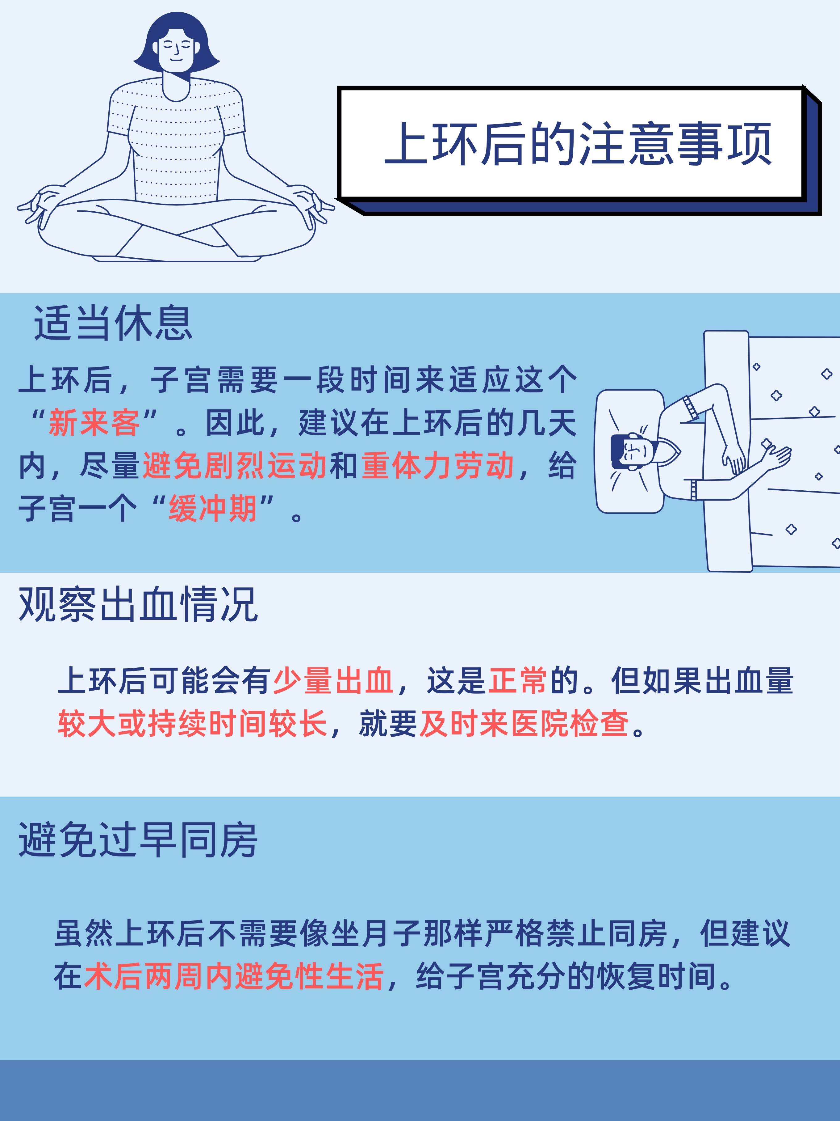 上环后一周同房频繁?这些注意事项要牢记!