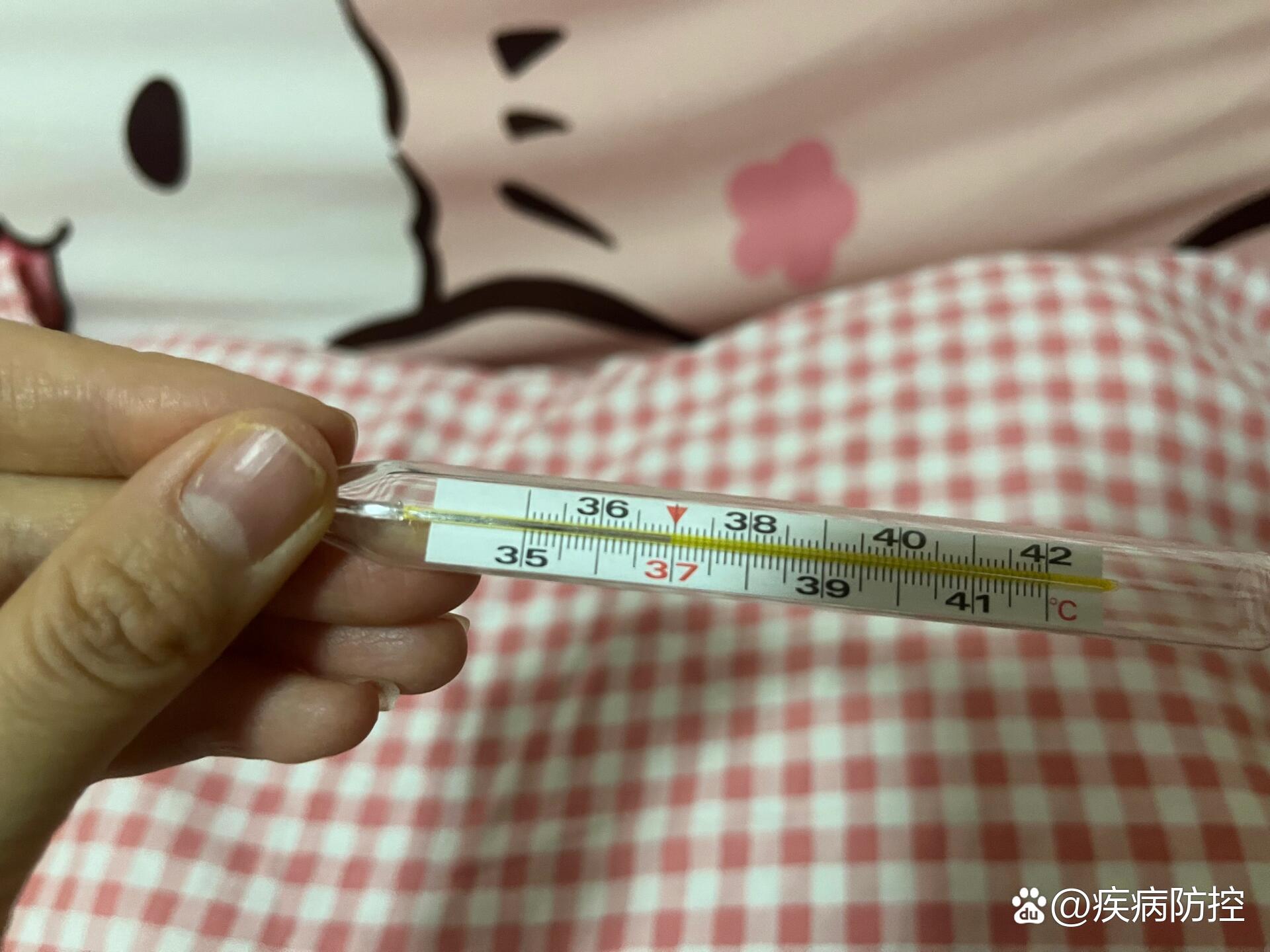  br>这半个月一直感觉体温挺高的,但是量体温一直维持在36.9到37.