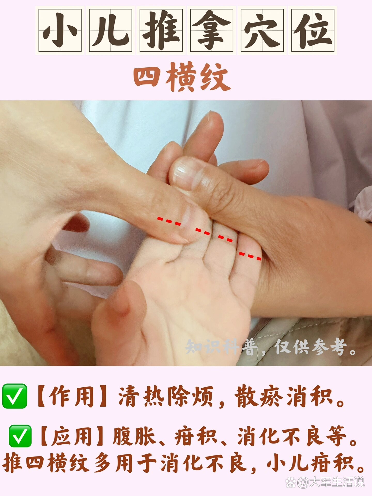 📚小儿推拿穴位