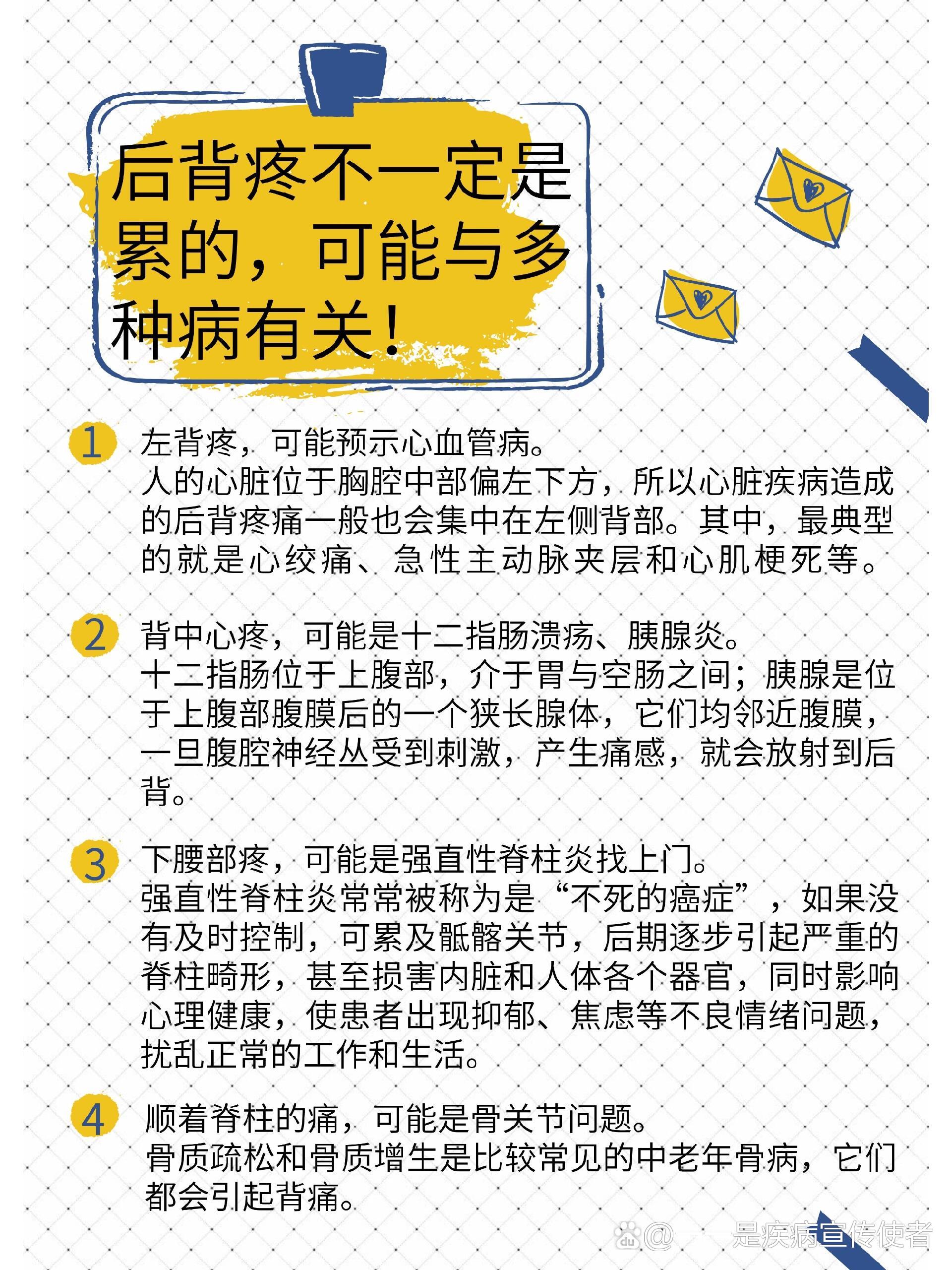 为什么会背疼