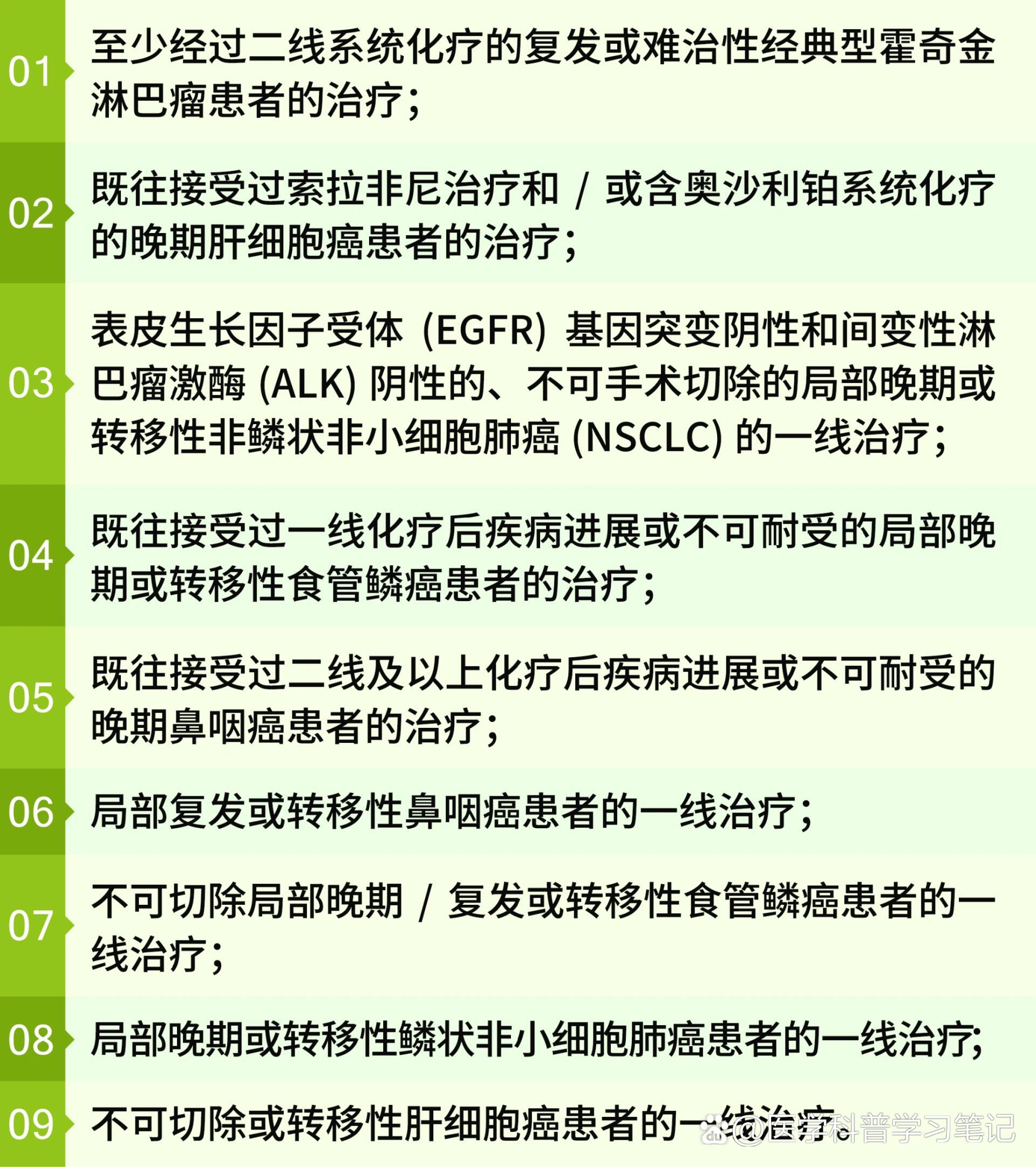 卡瑞利珠单抗:这9类病人可以医保报销